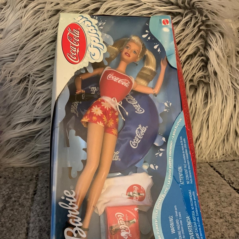 Coca-Cola Barbie in Vibrant Red and White Ensemble